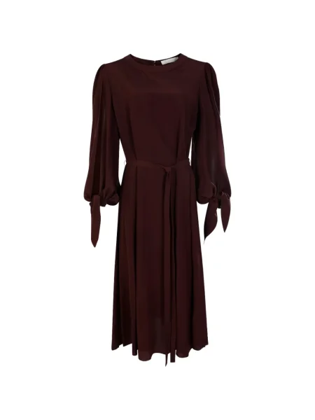 Rochie midi Chloé până la genunchi de costum violet
