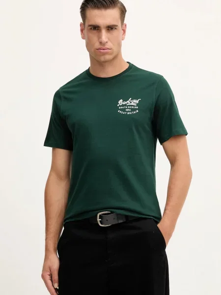 Barbour tričko zelené