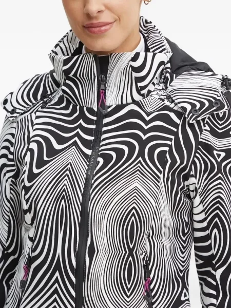 Geacă Ea7 Emporio Armani cu imagine negru