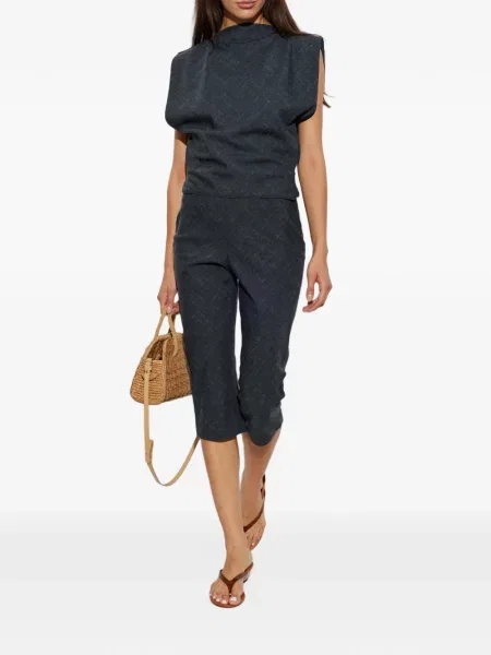 Pantaloni Christopher Esber gri