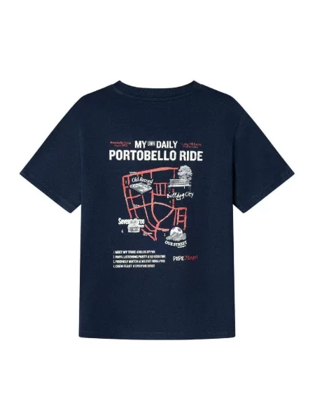 Gyerek póló Pepe Jeans kék