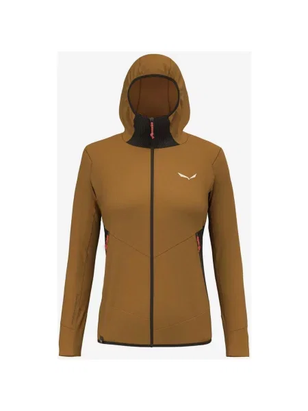 Salewa Lavaredo Konopna kurtka z kapturem 42 brązowa