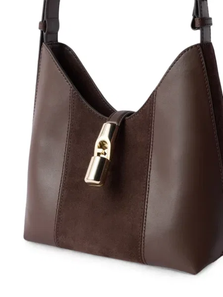Geantă Furla din piele maro