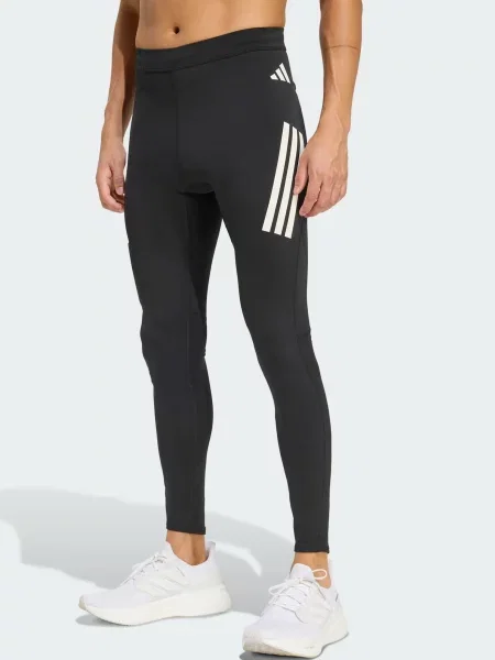ADIDAS PERFORMANCE Pantaloni sport Iconic negru alb