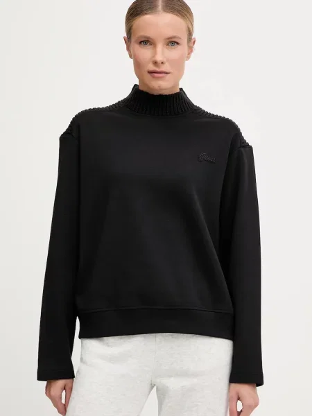 Guess bluza DORA gładka czarny
