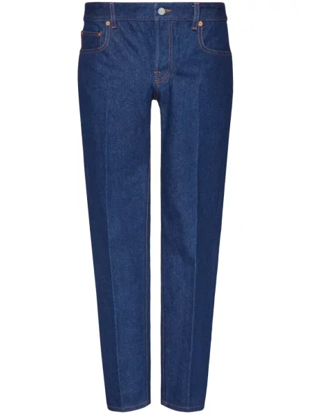 Заужени дънки Valentino Garavani синьо