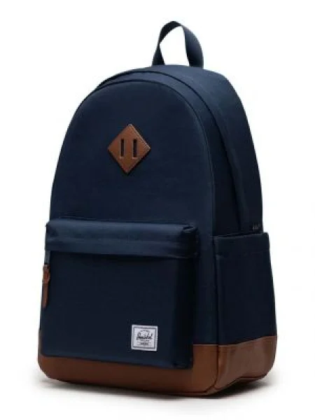 Herschel hátizsák Heritage Backpack sötétkék nagy sima
