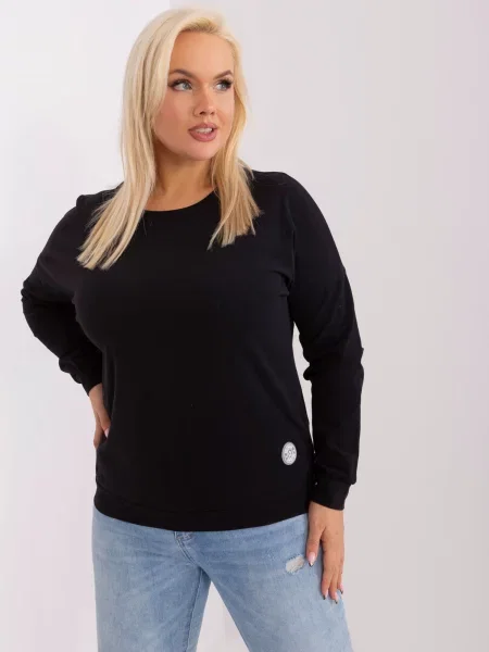 Bluză Fashionhunters negru