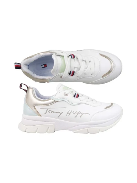 Pantofi Tommy Hilfiger alb