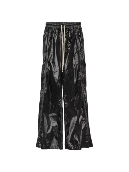 Pantaloni palazzo Rick Owens Drkshdw cu cordon negru