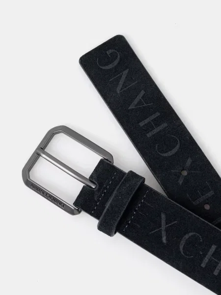 Кожаный ремень Armani Exchange с ремешками