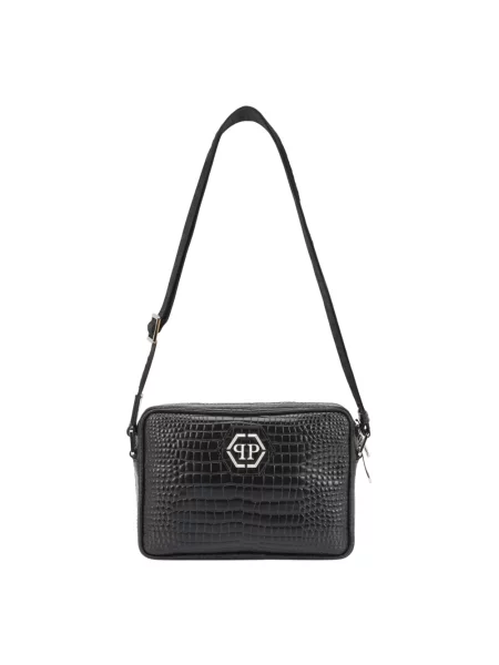 Torba na laptopa Philipp Plein czarna