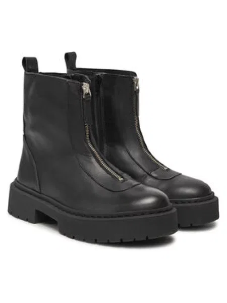 Steve Madden Polokozačky černá