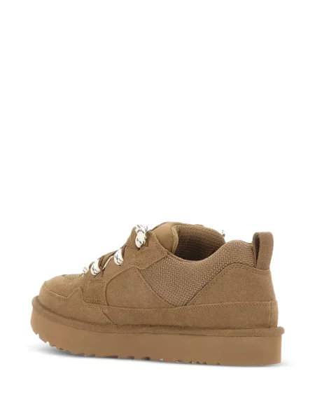 Sneakerși Ugg din piele de căprioară maro