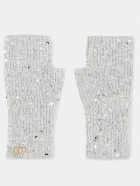 Рукавички Liu Jo сірі