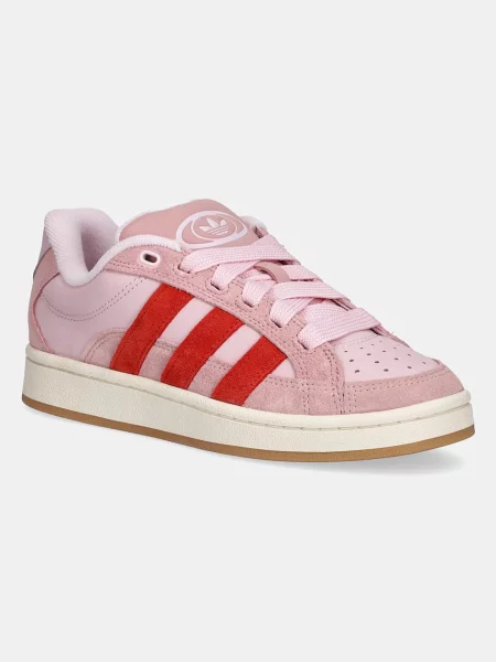 Usnjene superge adidas Originals Campus Beta W roza