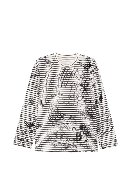Tricou Jnby cu dungi alb