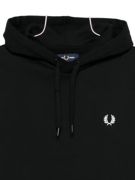 Hanorac cu glugă Fred Perry negru