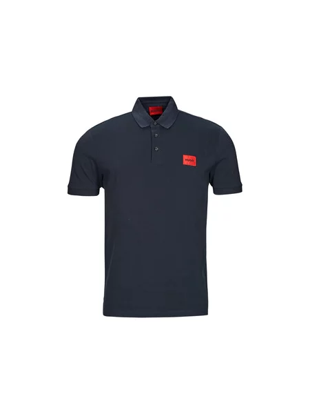 Polo majica Hugo s kratkimi rokavi modra