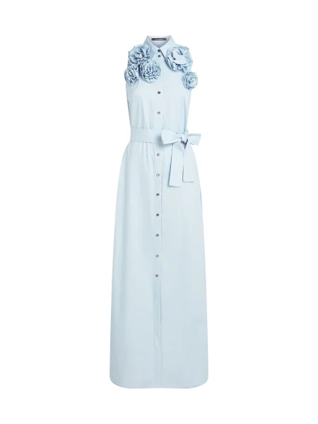 KARL LAGERFELD Rochie de vară celest albastru
