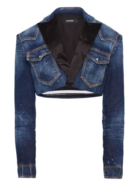 Geacă de blugi Dsquared2 albastru