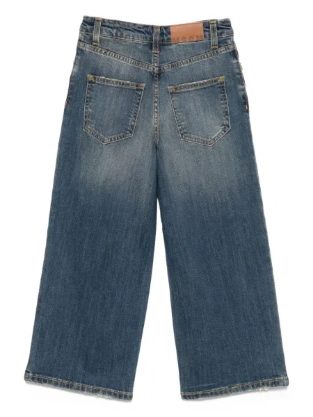 Dětské široké džíny Msgm modré