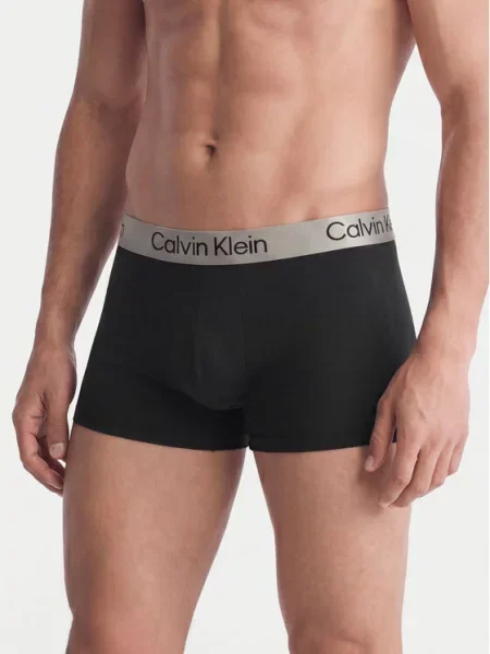 Calvin Klein Underwear Bokserice srebrno siva crna
