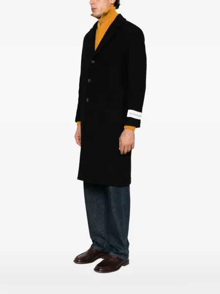 Palton Amish cu autograf negru