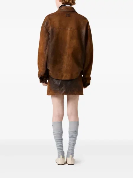 Fusta mini Miu Miu maro