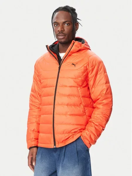 Puma Geacă din puf Packlite Hooded Down roșu