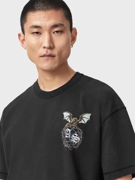 Футболка Allsaints черная