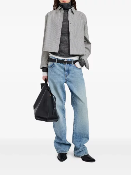 Levágott ing Proenza Schouler White Label fehér