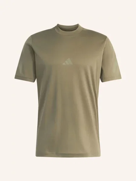 Tričko Adidas Performance olivový