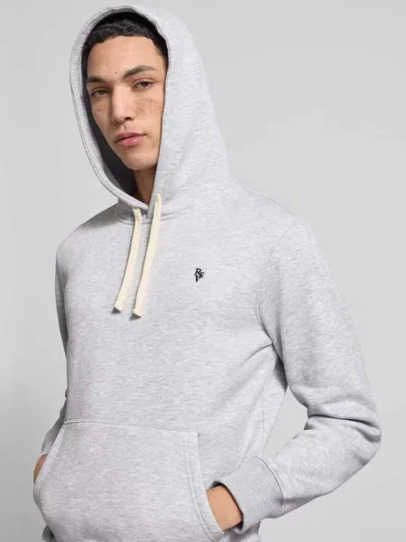 Bluza z kapturem o kroju slim fit z wyhaftowanym logo Review