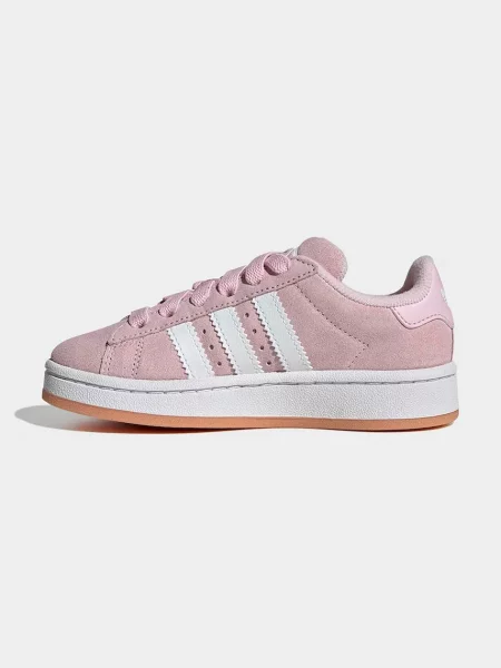 Adidas Originals Детски кожени маратонки CAMPUS розово
