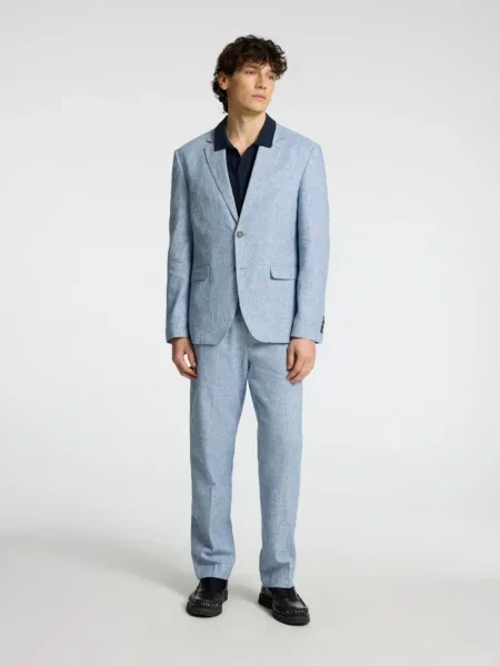 SELECTED HOMME Sacou SLHALI deschis albastru