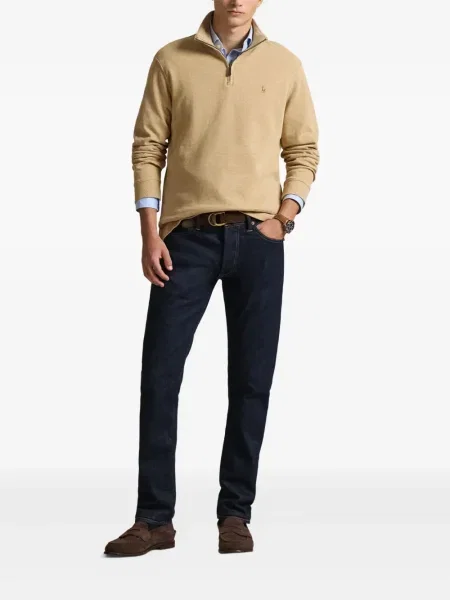 Șapcă Polo Ralph Lauren cu broderie din țesătură twill în carouri albastru
