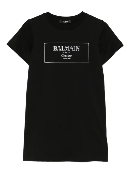 Sukienka dziecięca Balmain czarna