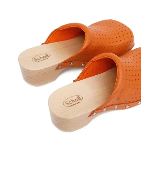 Mulės Balenciaga oranžinė