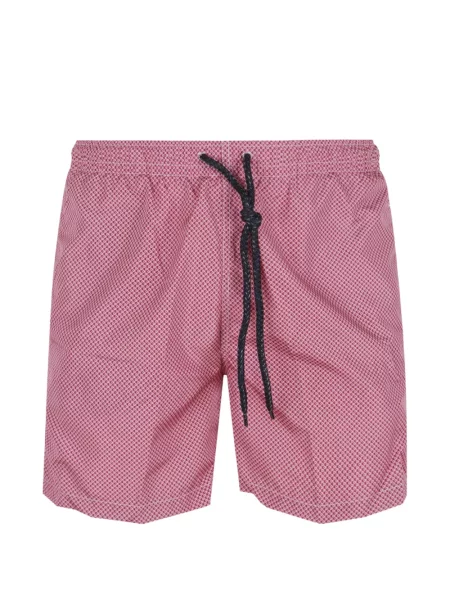 Vezica za zatezanje kupaće gaće Drumohr s printom ružičasta