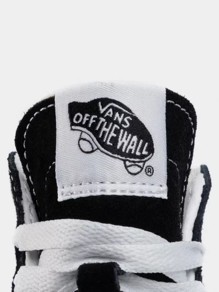 Vans Checkerboard Stacked ­ Кеды высокие чорні