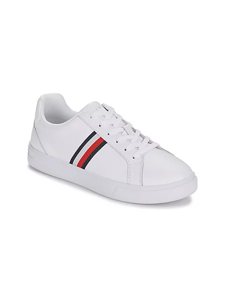 Superge Tommy Hilfiger s črtami bela