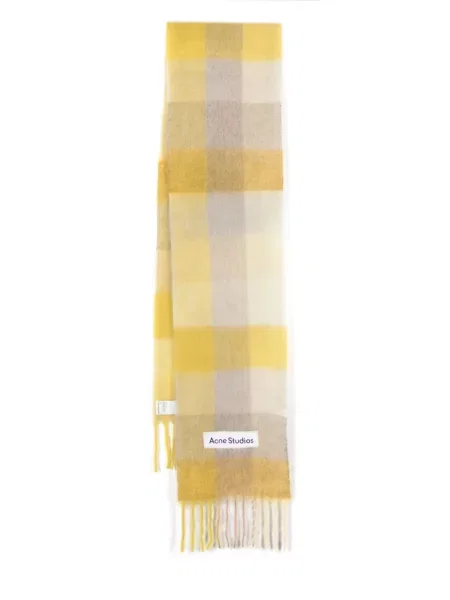 Fular Acne Studios în carouri