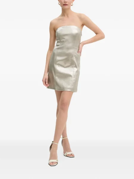 Rochie mini Patrizia Pepe de costum argintiu