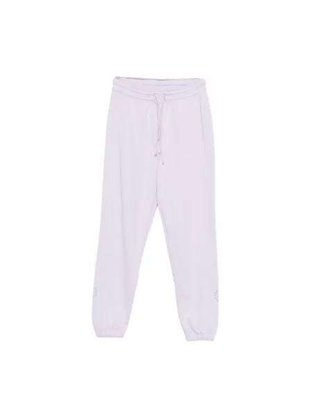 Spodnie dresowe Adidas By Stella Mccartney fioletowe