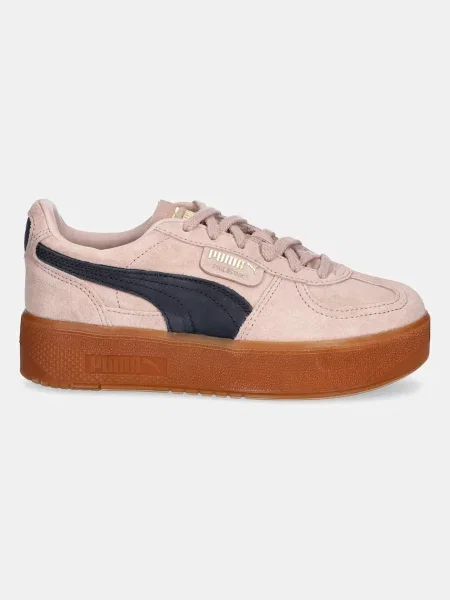 Puma sneakers din piele intoarsă Palermo Elevata Wns roz