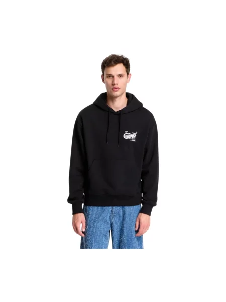 Bluza z kapturem Vans z kapturem czarna