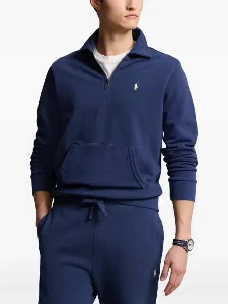 Cu centură curea Polo Ralph Lauren tricotate cu dungi albastru