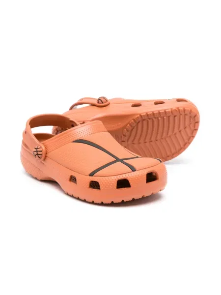 Chodaki dziecięce Crocs pomarańczowe