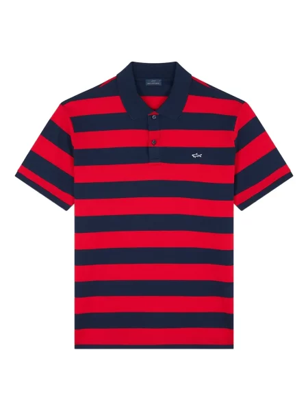 Polo Paul & Shark cu dungi roșu